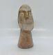 Sculpture De Viking Barbu Sculptée Antique Du 19ème Siècle Art Populaire Abstrait 21