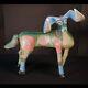 Sculpture En Bois D'alebrije Vintage D'oaxaca Représentant Un Bélier. Artiste Signé Antonia Mandarain