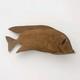Sculpture En Bois De Poisson Sculptée à La Main Vtg, Art Populaire, Détails Fins, Grande Pièce Unique 17x8