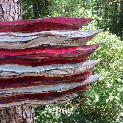 Sculpture sur bois en forme de drapeau américain en bois, patriotique et rustique. 223 2ème amendement