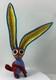 Sculptures En Bois D'alebrijes De Oaxaca, Art Populaire Mexicain, Grande Sculpture De Lièvre De Jack Vi