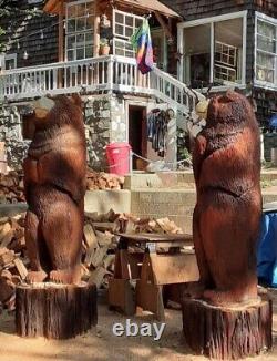 Sculptures sur bois personnalisées (taille et style)