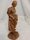 Statue De Saint Notburga Sculptée à La Main, Vintage, Art Populaire Tyrolien, Symbole De La Récolte