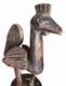 Statue De Poulet En Bois Sculpté à La Main, Art Populaire Antique, Primitive Et Rustique, Oiseau De Ferme.