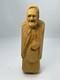 Style Anton Pearson Sculpture Sur Bois Vieille Dame Art Populaire Kansas Figurine Sculpt&eacute;e &agrave; La Main