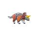Tricératops Alebrije, Sculpture En Bois D'oaxaca, Art Populaire Fait Main Dinosaure