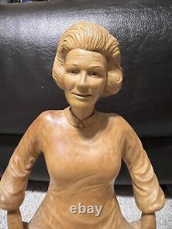 Vern Monroe Art Populaire Américain Sculpté