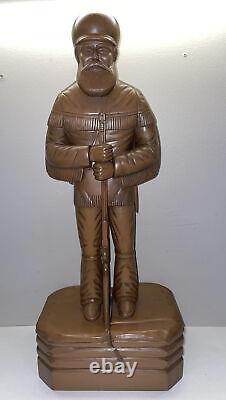 Vieille Main Sculptée Folk Art Mountain Walking Man Dan B Milholland 20