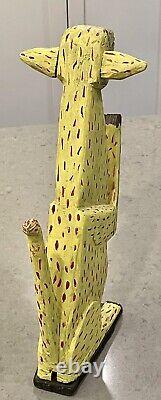 Vtg 15 Animaux en Bois Alebrije Oaxaquain Art Populaire Sculpté à la Main Peint Oaxaca
