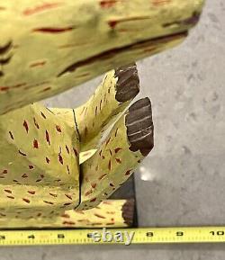 Vtg 15 Animaux en Bois Alebrije Oaxaquain Art Populaire Sculpté à la Main Peint Oaxaca
