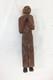 Vtg Homme Sculpt&eacute; &agrave; La Main En Train D&rsquo;&ecirc;tre Pendu, N&oelig;ud Coulant Du Bourreau, Art Populaire Western, &eacute;poque Donshea