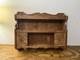 Vtg Rustique Campagne Art Populaire Armoire Curiosit&eacute; En Bois Sculpt&eacute; &Eacute;tag&egrave;re Murale Rack &agrave; &Eacute;pices