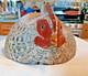 William E Kirkpatrick Wek Canard En Bois Sculpté Et Peint Art Populaire